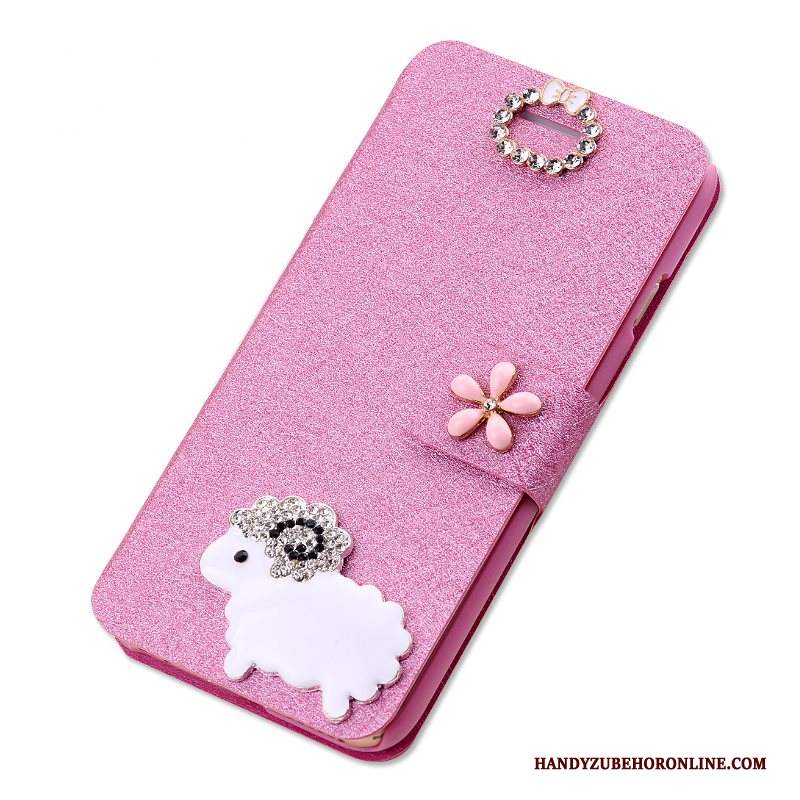 Custodia Huawei Y6 2018 Protezione Rossotelefono, Cover Huawei Y6 2018 Pelle Anti-caduta