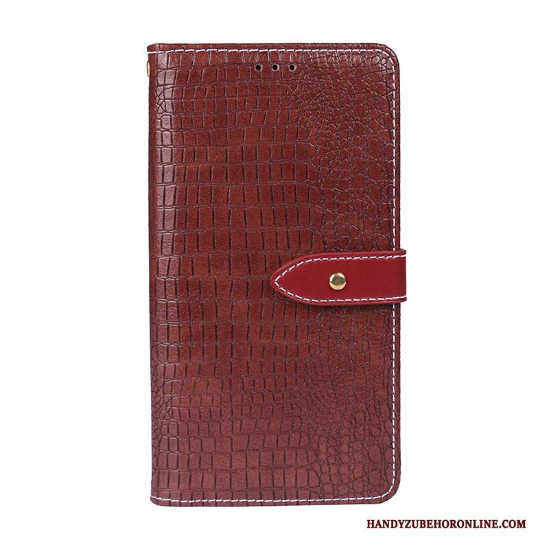 Custodia Huawei Y6 2019 Protezione Rosso Affari, Cover Huawei Y6 2019 Creativo Telefono