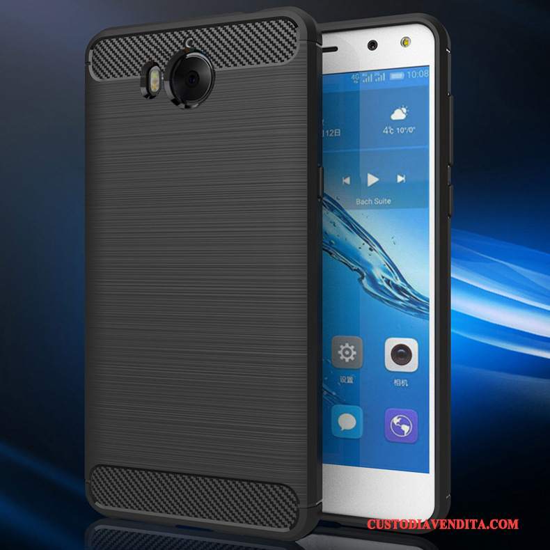 Custodia Huawei Y6 Pro 2017 Silicone Anti-caduta Tutto Incluso, Cover Huawei Y6 Pro 2017 Protezione Morbidotelefono