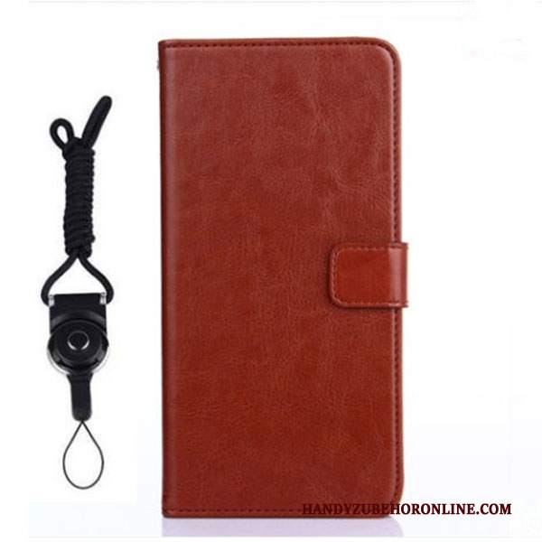 Custodia Huawei Y7 2018 Protezione Hemming Anti-caduta, Cover Huawei Y7 2018 Pelle Telefono