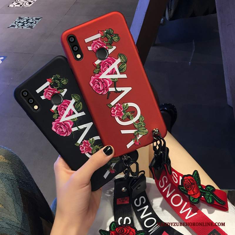 Custodia Huawei Y7 2019 Creativo Anti-caduta Tendenza, Cover Huawei Y7 2019 Protezione Telefono Di Personalità