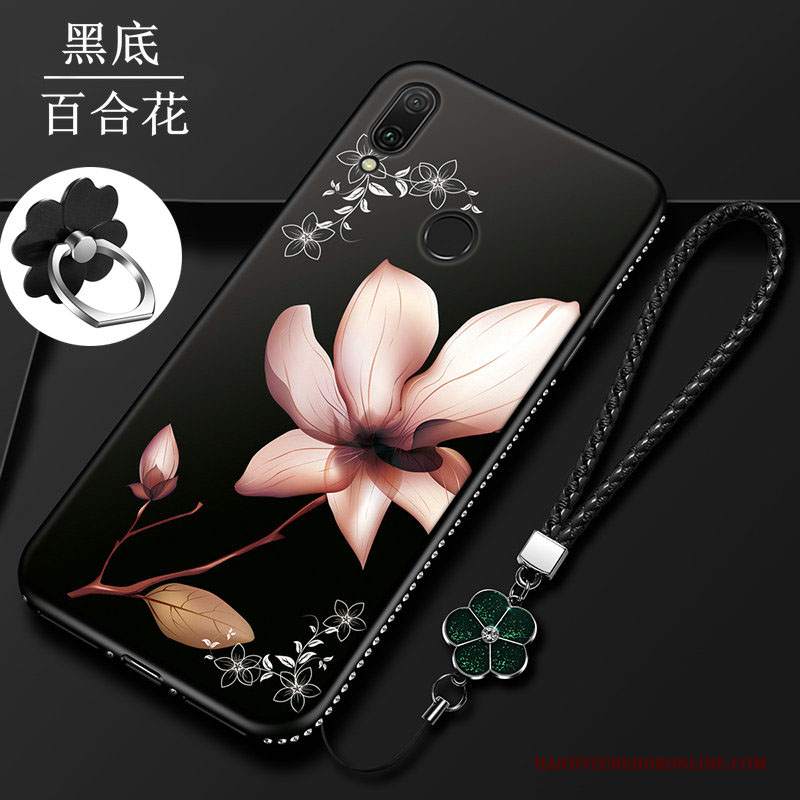 Custodia Huawei Y7 2019 Creativo Di Personalità Morbido, Cover Huawei Y7 2019 Protezione Con Strass Tutto Incluso