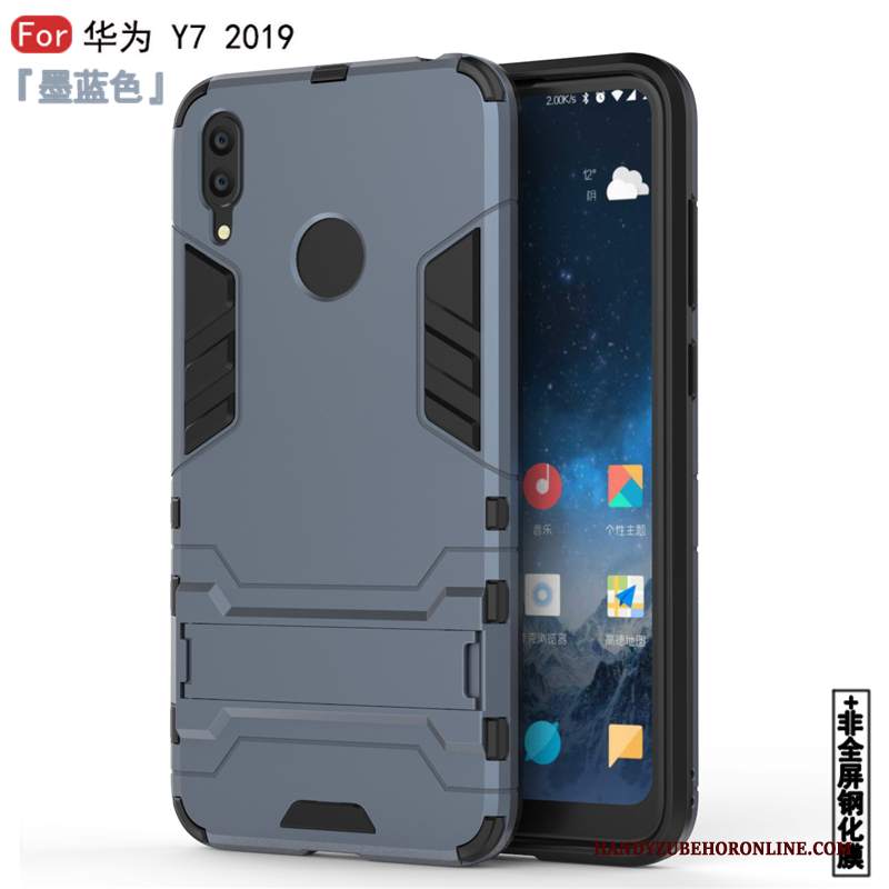 Custodia Huawei Y7 2019 Moda Telefono Morbido, Cover Huawei Y7 2019 Silicone Tendenza Nuovo