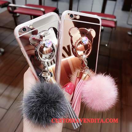 Custodia Lg G4 Silicone Orotelefono, Cover Lg G4 Palla Di Pelo Tendenza