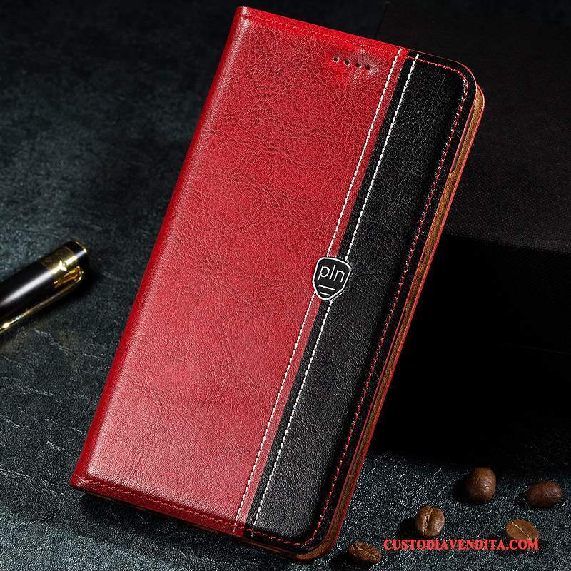 Custodia Lg G6 Folio Rossotelefono, Cover Lg G6 Pelle