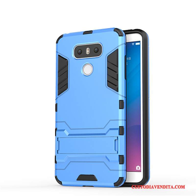 Custodia Lg G6 Protezione Blu Difficile, Cover Lg G6 Telefono Supporto