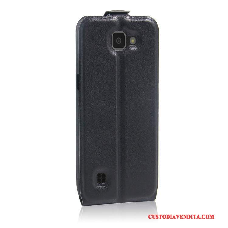 Custodia Lg K4 Protezione Telefono Nero, Cover Lg K4 Vintage Supporto