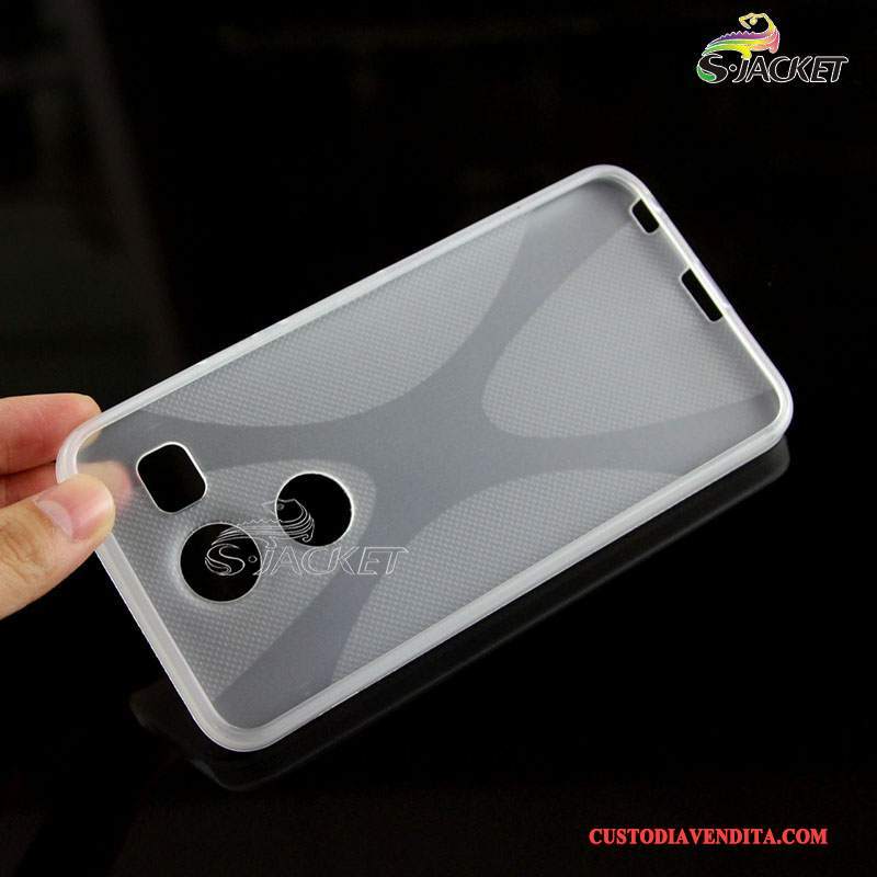 Custodia Lg Nexus 5x Protezione Telefono Grigio, Cover Lg Nexus 5x Morbido Antiscivolo