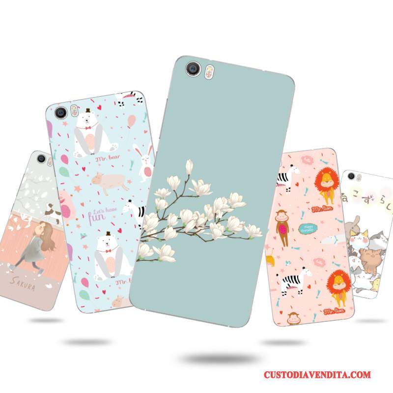 Custodia Mi 5x Cartone Animato Bellotelefono, Cover Mi 5x Protezione Tutto Incluso Piccola