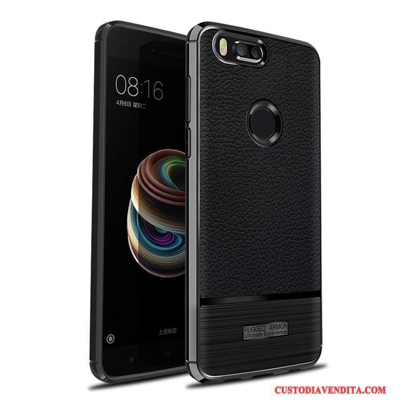 Custodia Mi 5x Protezione Nero Piccola, Cover Mi 5x Creativo Di Personalità Tutto Incluso