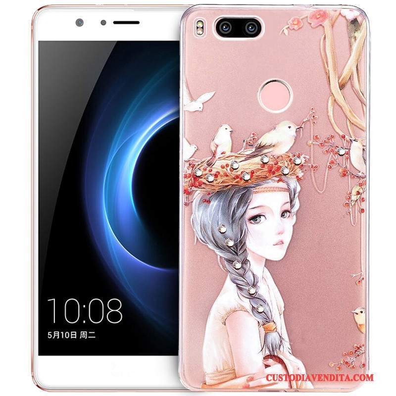 Custodia Mi 5x Silicone Pellicola Protettiva Anti-caduta, Cover Mi 5x Protezione Tempra Tutto Incluso
