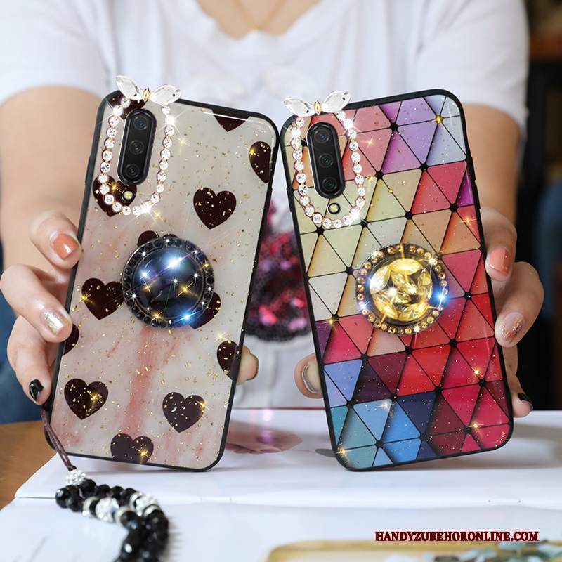 Custodia Mi 9 Lite Protezione Anti-caduta Modello, Cover Mi 9 Lite Creativo Ornamenti Appesitelefono
