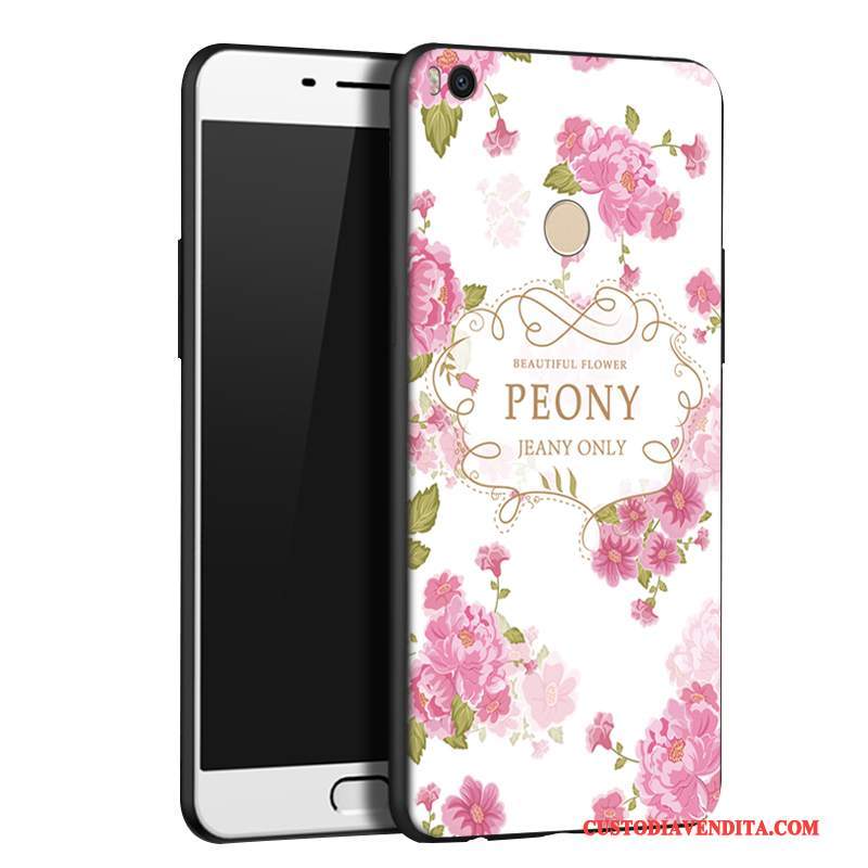 Custodia Mi Max 2 Cartone Animato Tutto Incluso Semplici, Cover Mi Max 2 Silicone Telefono Ornamenti Appesi