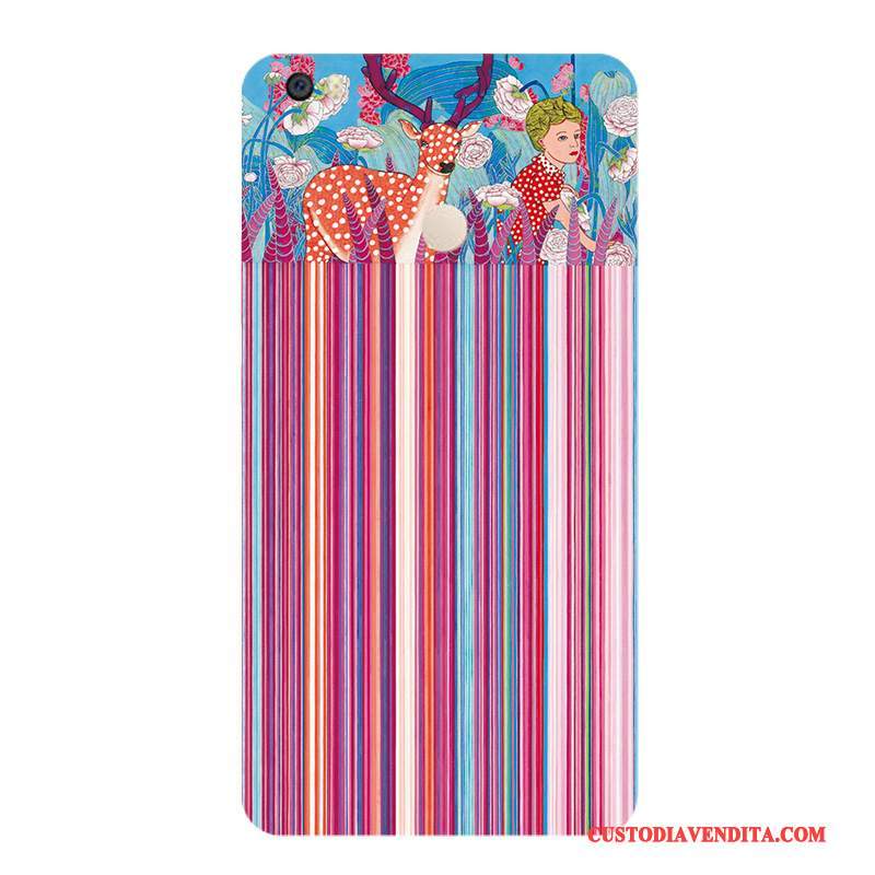 Custodia Mi Max 2 Colore Colore Vento, Cover Mi Max 2 Protezione Striscia Fiori