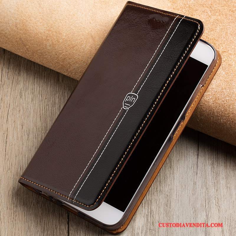 Custodia Mi Mix 2 Pelle Piccolatelefono, Cover Mi Mix 2 Protezione
