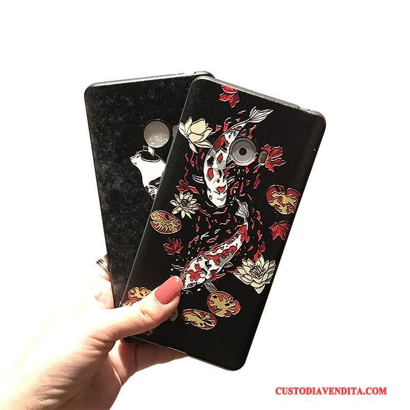 Custodia Mi Note 2 Goffratura Ventotelefono, Cover Mi Note 2 Silicone Gru Macchiati