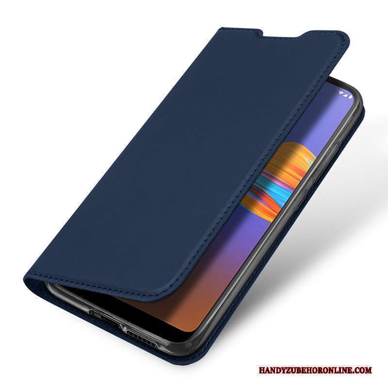 Custodia Moto E6 Plus Protezione Telefono Carta, Cover Moto E6 Plus Folio Anti-caduta Tutto Incluso