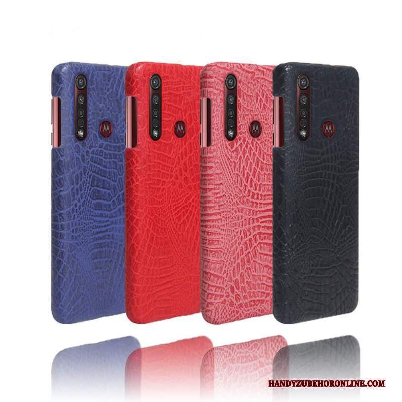Custodia Moto G8 Plus Pelle Macchiati Sottile, Cover Moto G8 Plus Protezione Telefono Qualità