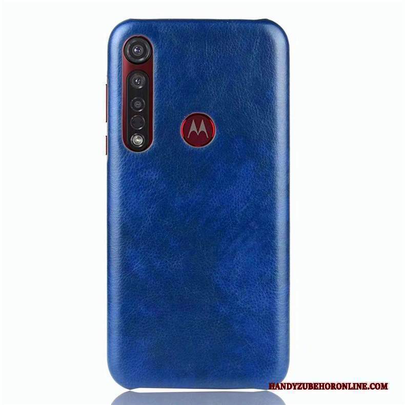 Custodia Moto G8 Plus Protezione Blu Anti-caduta, Cover Moto G8 Plus Semplicitelefono