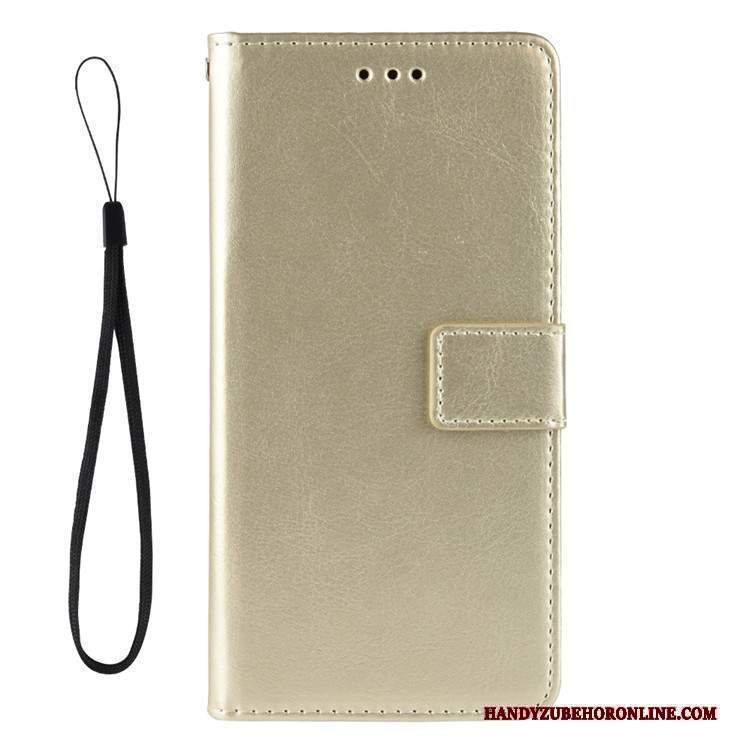 Custodia Moto G8 Power Lite Pelle Modello Oro, Cover Moto G8 Power Lite Protezione Telefono