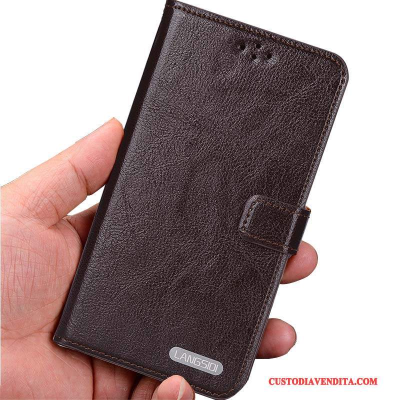 Custodia Moto Z Protezione Nero Anti-caduta, Cover Moto Z Pelle Telefono