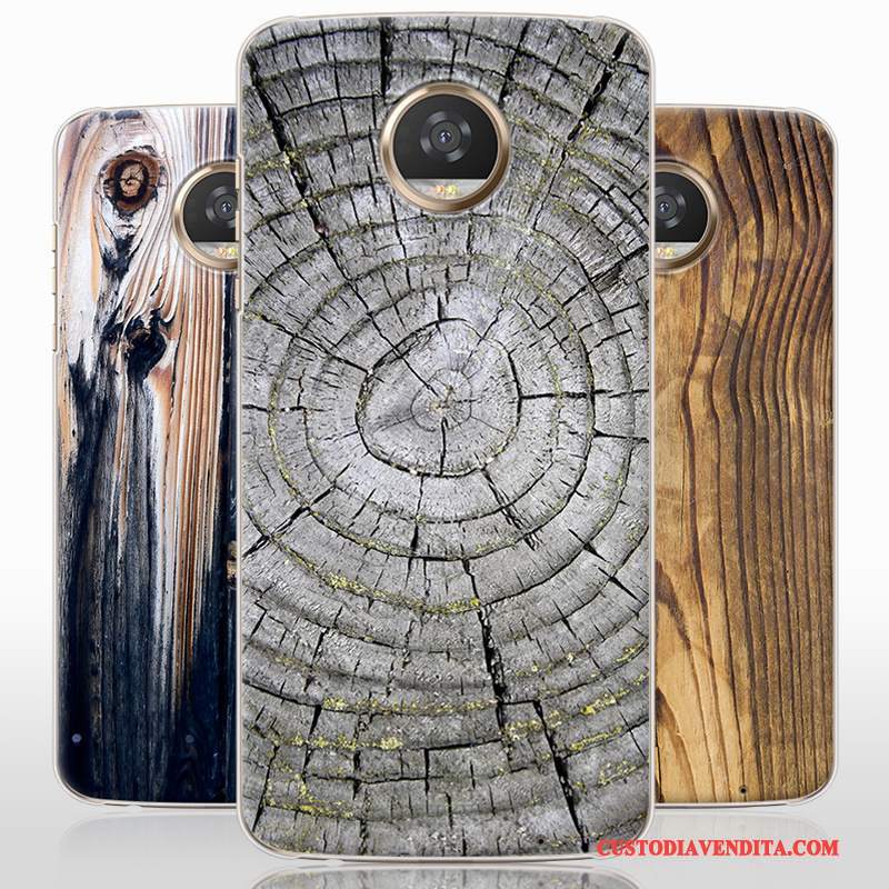 Custodia Moto Z2 Play Zoccoli Semplicitelefono, Cover Moto Z2 Play Protezione Grigio Difficile