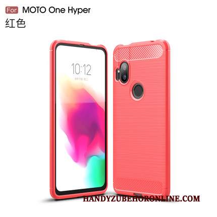 Custodia Motorola One Hyper Protezione Telefono Antiscivolo, Cover Motorola One Hyper Monocromatico Affari