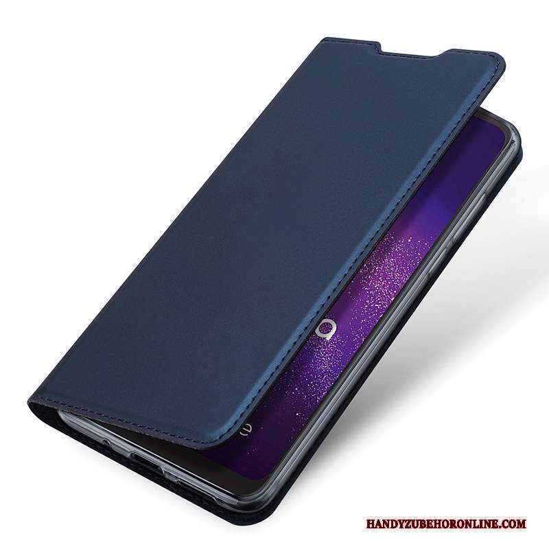 Custodia Motorola One Macro Protezione Anti-caduta Tutto Incluso, Cover Motorola One Macro Folio Telefono Verde
