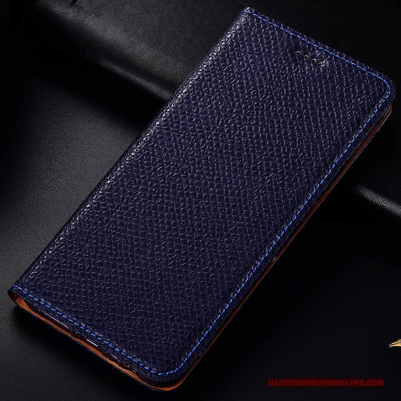 Custodia Motorola One Vision Protezione Blu Scuro Modello, Cover Motorola One Vision Folio Tutto Incluso Maglia