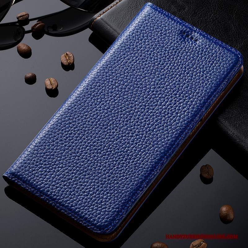 Custodia Motorola One Vision Protezione Telefono Modello, Cover Motorola One Vision Folio Tutto Incluso Litchi
