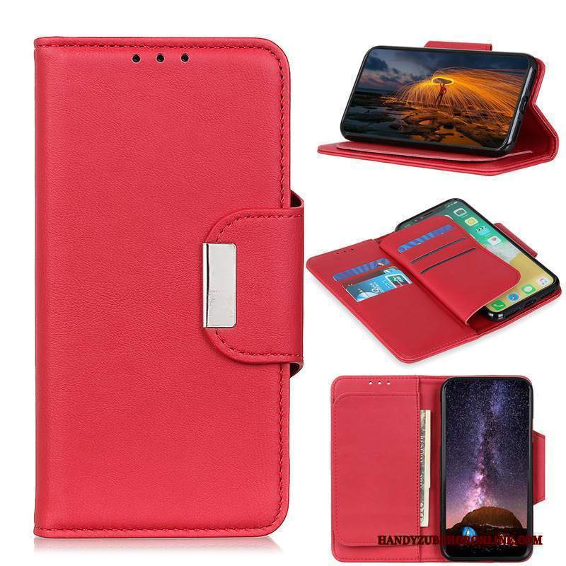Custodia Nokia 2.3 Pelle Telefono Modello, Cover Nokia 2.3 Rosso