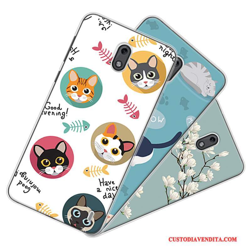 Custodia Nokia 2 Silicone Morbido Di Personalità, Cover Nokia 2 Protezione Telefono Tutto Incluso