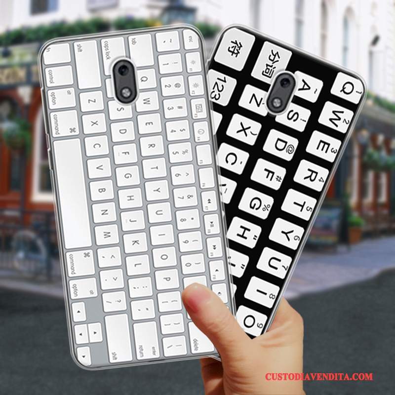 Custodia Nokia 2 Vintage Tendenza Tutto Incluso, Cover Nokia 2 Creativo Stile Cinese Morbido