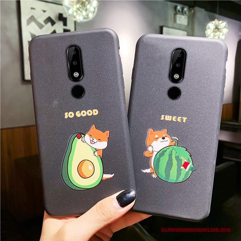 Custodia Nokia 5.1 Plus Silicone Leggere Morbido, Cover Nokia 5.1 Plus Cartone Animato Tutto Incluso Anti-caduta