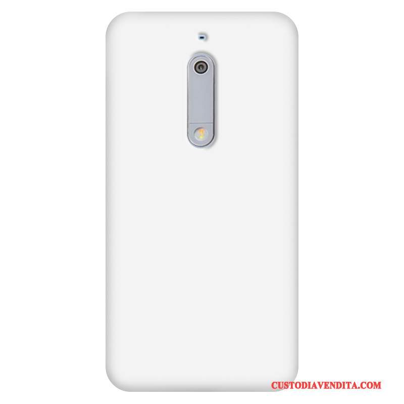 Custodia Nokia 5 Protezione Anti-caduta Macchiati, Cover Nokia 5 Di Personalità Bianco
