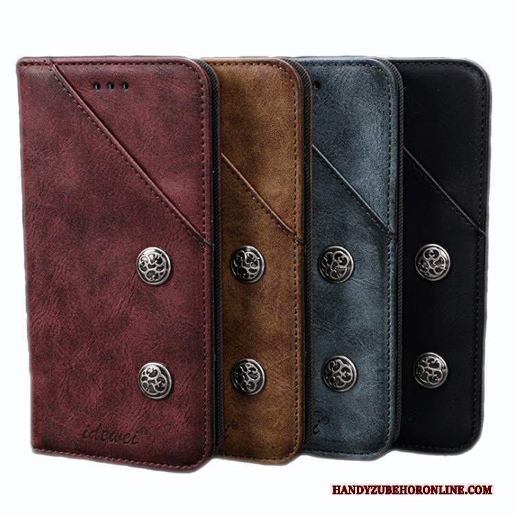 Custodia Nokia 7.2 Protezione Carta Supporto, Cover Nokia 7.2 Vintage Telefono Magnetico