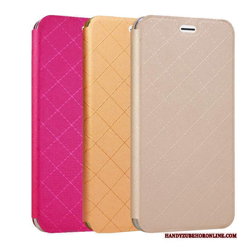 Custodia Nokia 7 Plus Pelle Morbidotelefono, Cover Nokia 7 Plus Protezione Rosso Carta