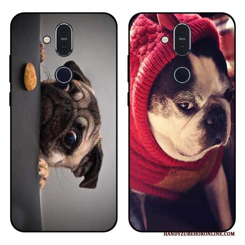 Custodia Nokia 8.1 Cartone Animato Personalizzatelefono, Cover Nokia 8.1 Silicone Tutto Incluso Anti-caduta