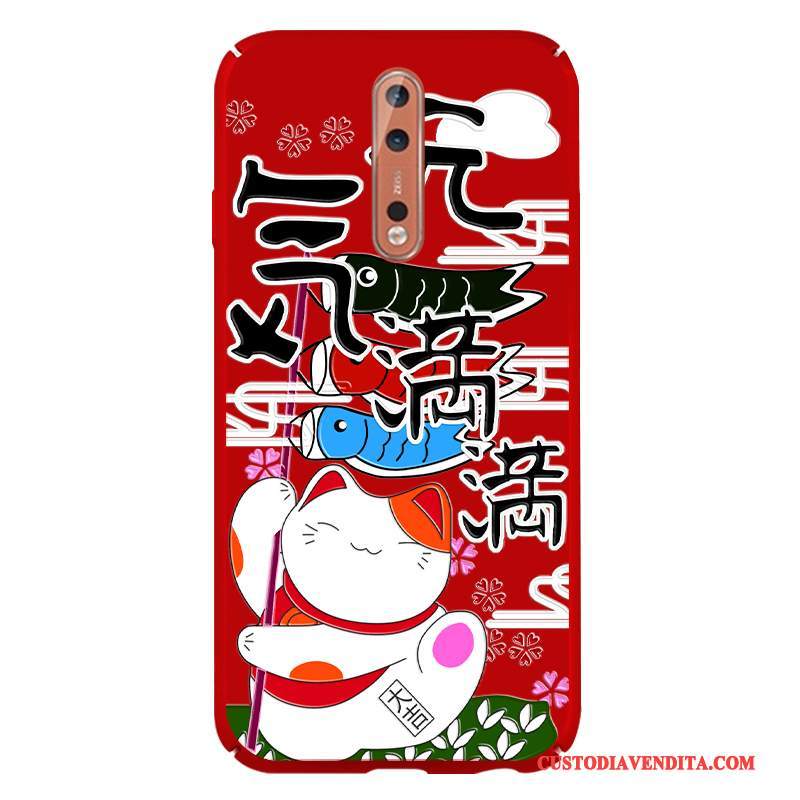 Custodia Nokia 8 Cartone Animato Tutto Incluso Anti-caduta, Cover Nokia 8 Protezione Difficile Macchiati