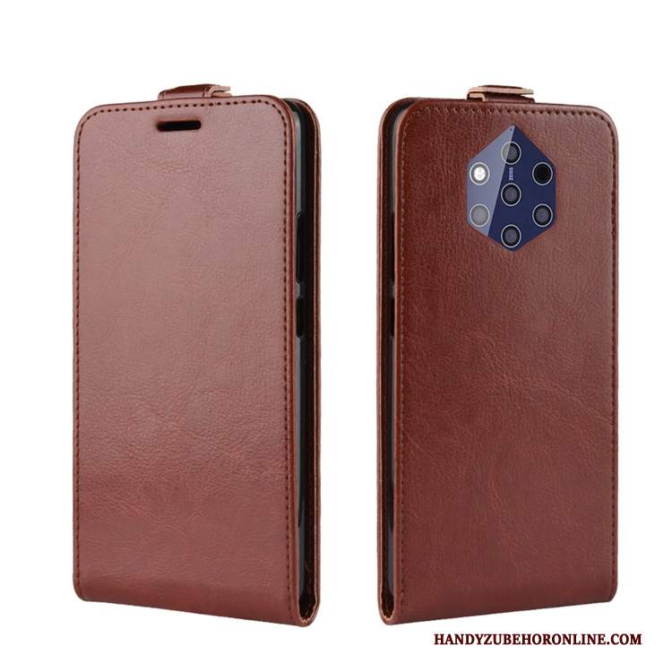 Custodia Nokia 9 Pureview Pelle Cartatelefono, Cover Nokia 9 Pureview Folio