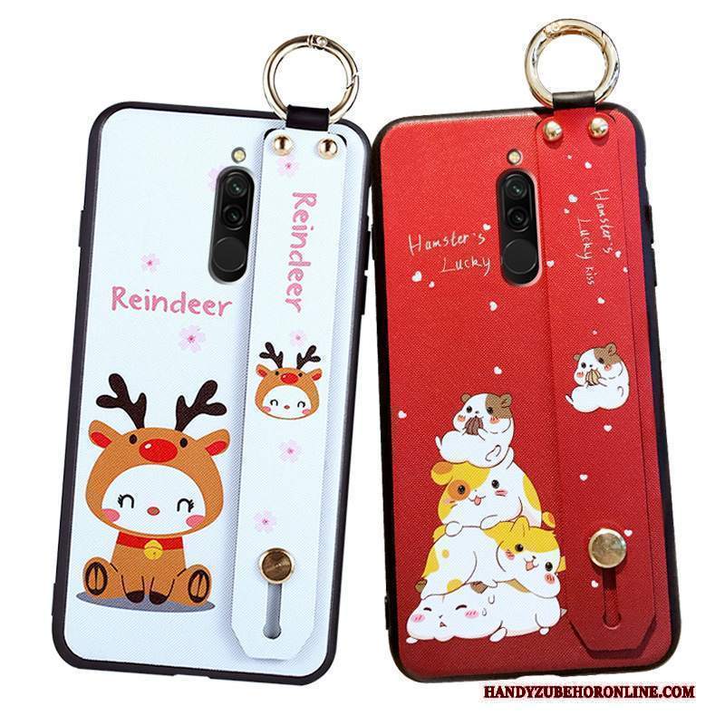 Custodia Redmi 8 Silicone Tutto Incluso Di Personalità, Cover Redmi 8 Cartone Animato Anti-caduta Ornamenti Appesi
