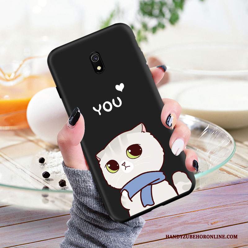 Custodia Redmi 8a Colore Telefono Semplici, Cover Redmi 8a Moda Morbido Rosso