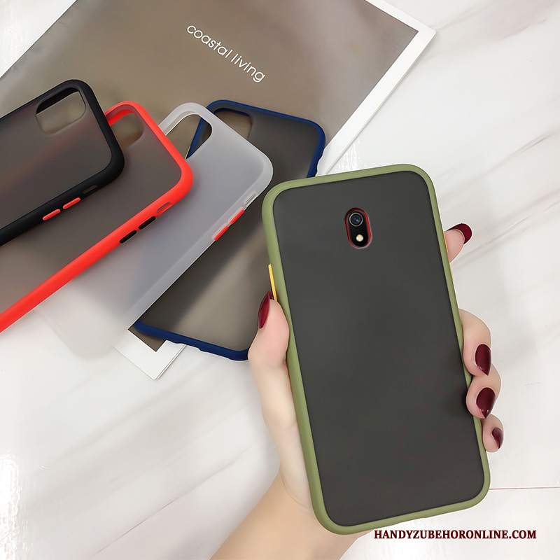 Custodia Redmi 8a Moda Difficile Morbido, Cover Redmi 8a Protezione Verde Tutto Incluso