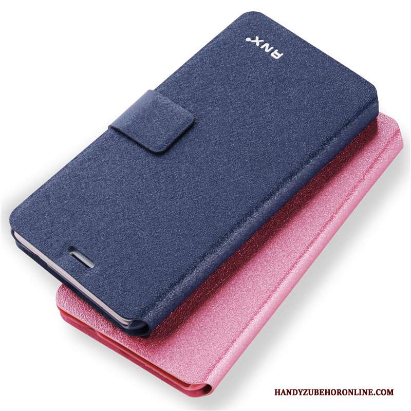 Custodia Redmi 8a Protezione Tutto Incluso Piccola, Cover Redmi 8a Folio Blu Anti-caduta