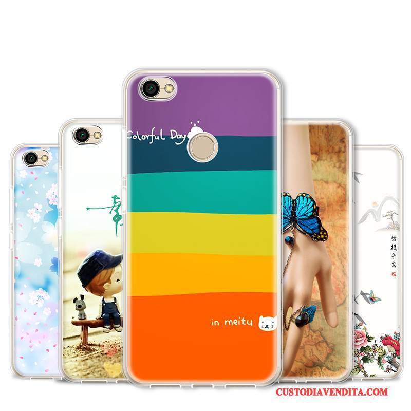 Custodia Redmi Note 5a Cartone Animato Morbido Piccola, Cover Redmi Note 5a Colore Tendenza Alto