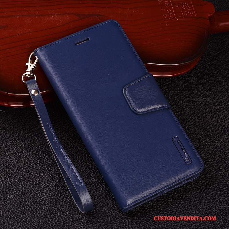 Custodia Redmi Note 5a Protezione Telefono Morbido, Cover Redmi Note 5a Folio Rosso Piccola