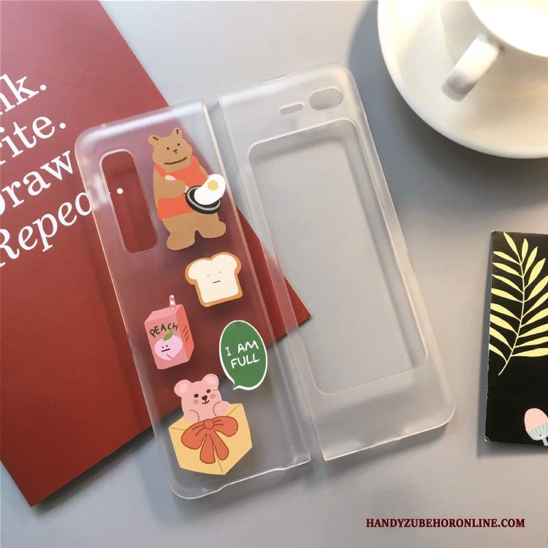 Custodia Samsung Fold Cartone Animato Macchiatitelefono, Cover Samsung Fold Protezione Bello Piegare