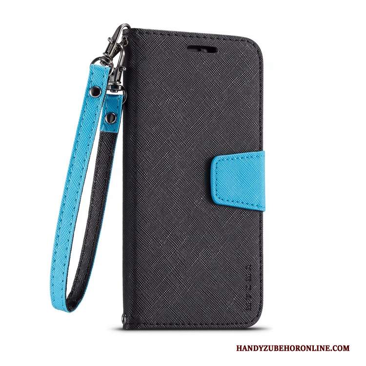 Custodia Samsung Galaxy A10 Pelle Nero Anti-caduta, Cover Samsung Galaxy A10 Folio Telatelefono