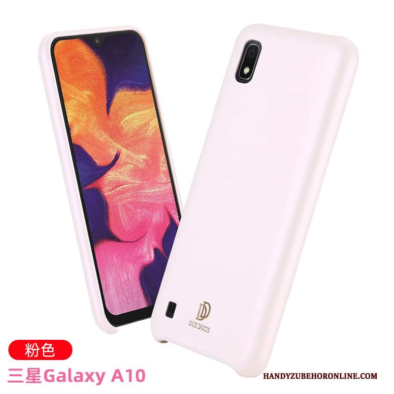 Custodia Samsung Galaxy A10 Pelle Rosa Nuovo, Cover Samsung Galaxy A10 Protezione Telefono Tutto Incluso