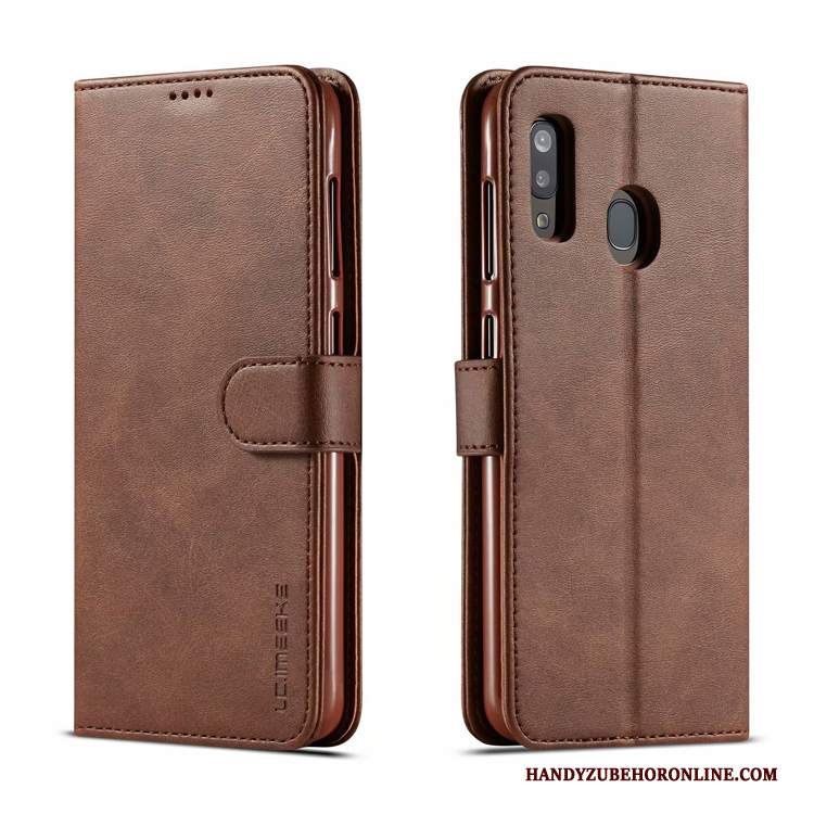 Custodia Samsung Galaxy A20e Protezione Modellotelefono, Cover Samsung Galaxy A20e Pelle Magnete Vicino Mucca
